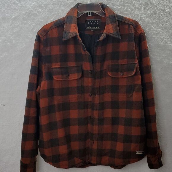 Jachs Men’s Wool Blend Shirt Jacket Wool Blend Size Medium - Picture 8 of 16